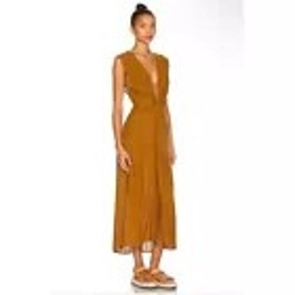 L*Space NWT Down the Line Cover Up Dress in Amber in Size Small MSRP $138 - Picture 2 of 7